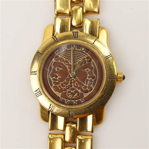 fendi 1925 watch price|RARE vintage fendi 1925 olympos gods ladies watch 18 k gf in .